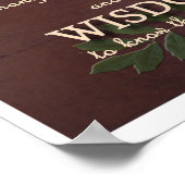 Poster de motivation de la prière de sérénité - Po (Coin)