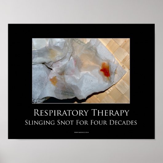 Poster de motivation de la thérapie respiratoire (Devant)