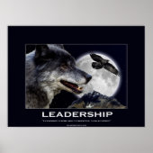 Poster de motivation du leadership (Devant)