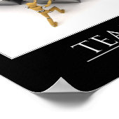 Poster de motivation du travail d'équipe (Coin)