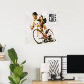 Poster de motivation Eddy Merckx (Bureau à domicile)