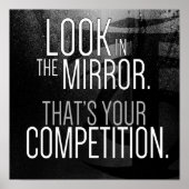 Poster de motivation Gym and Success (Devant)