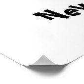 Poster de motivation : N'abandonnez jamais ! ! (Coin)