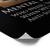 Poster de motivation pour la santé mentale (Coin)