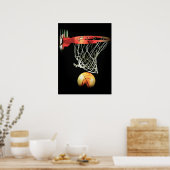 Poster de motivation spécial de basketball tendanc (Cuisine)