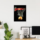 Poster de motivation spécial de basketball tendanc (Bureau à domicile)
