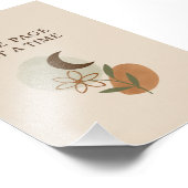 Poster de motivation "Une page à la fois" (Coin)