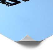 Poster de Motocross adrénaline Dirt Bike (Coin)