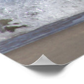 Poster de mouettes sur la plage (Coin)