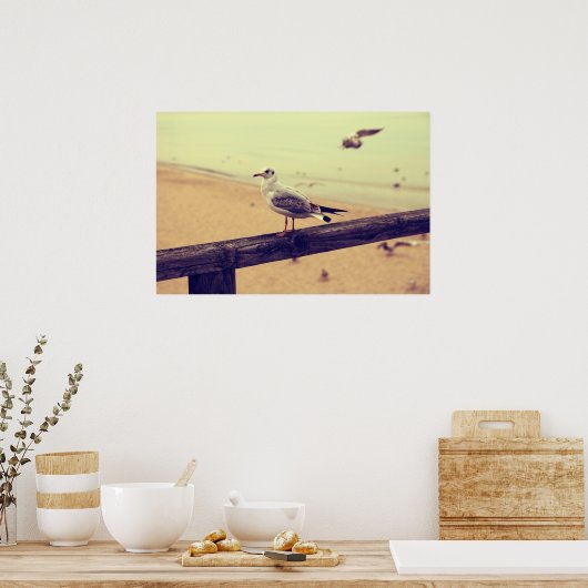 Poster de Möwe Ostsee Rügen (Cuisine)