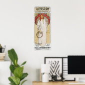 Poster de Mucha : La Passion / La Passion du Chris (Bureau à domicile)