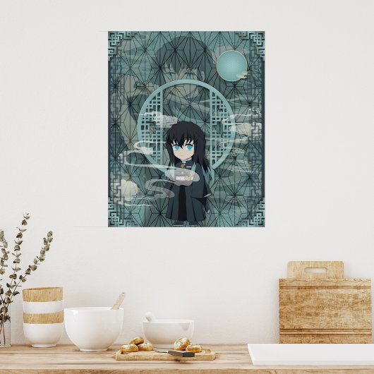 Poster de Muichiro Tokito Chibi (Cuisine)