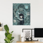 Poster de Muichiro Tokito Chibi (Bureau à domicile)