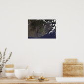Poster De multiples panaches soufflent vers le sud-sud-ou (Cuisine)