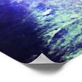 Poster de musicien flûte ou flûtiste (Coin)