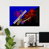 Poster de musique (Bureau à domicile)