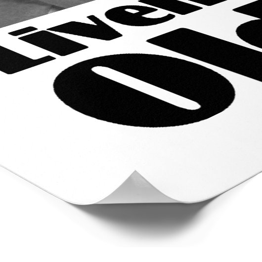 Poster de musique ancienne (Coin)