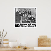 Poster de musique ancienne (Cuisine)