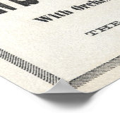 Poster de musique Banjo (Coin)