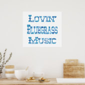 Poster de musique Bluegrass (Cuisine)