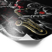 Poster de musique jazz Jazz Band (Coin)