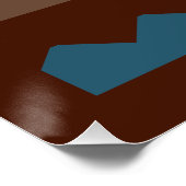 Poster de musique Kokopelli Sud-Ouest (Coin)