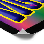 Poster de musique Psychedelic Hippiefest (Coin)