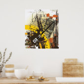 Poster de musique vintage (Cuisine)