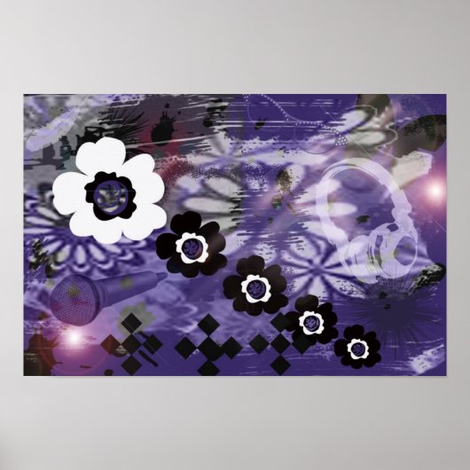 poster de musique violette (Devant)