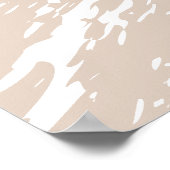 Poster de musique : Violon 3D Modèle & Cercles (Coin)