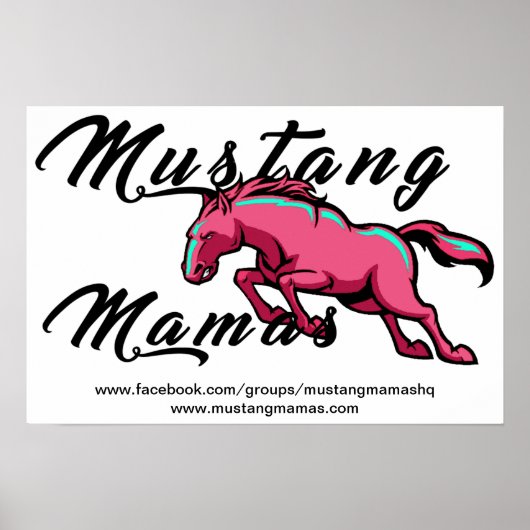Poster de Mustang Mamas (Devant)