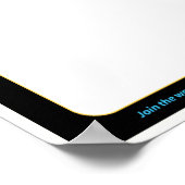 Poster de naissance 2012 - Blanc (Coin)