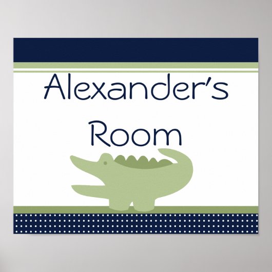 Poster de Nantucket Alligator (Devant)