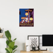 Poster de Nashville Music City USA (Bureau à domicile)