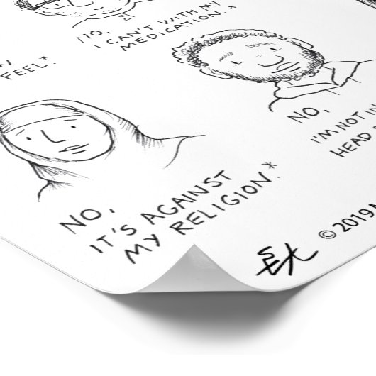 Poster de ne pas boire (Coin)