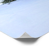 Poster de neige fraîche en hiver (Coin)