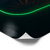 Poster de Neon Fox (Coin)