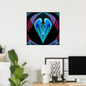 Poster de Neon Heart (Bureau à domicile)
