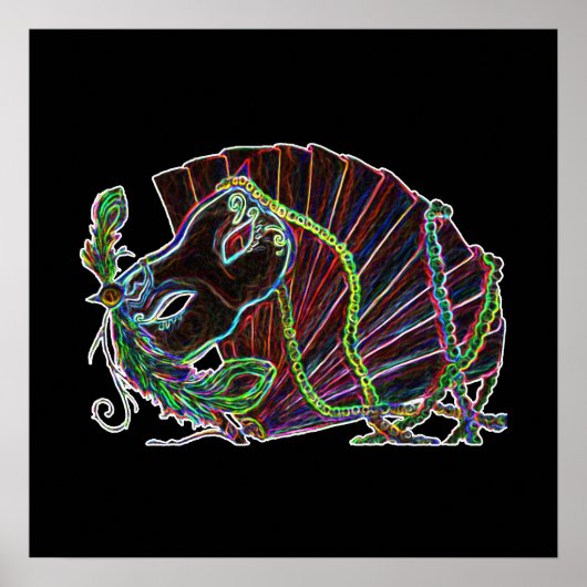 Poster de Neon Masquerade (Devant)