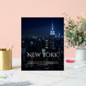 Poster de New York City Skyline - Modern Wall Art  (Mariage)
