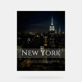 Poster de New York City Skyline - Modern Wall Art