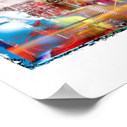 Poster de New York STate of Mind 12" x 12" (Coin)