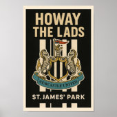 Poster de Newcastle United (Devant)