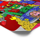 Poster de Nik's PLA (Jaune/Orange/arrière - plan r (Coin)