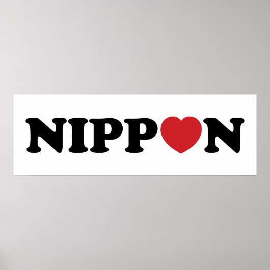 Poster de Nippon Love Heart (Devant)