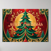 Poster de Noël Arbre (Devant)