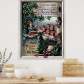 Poster de Noël Choir (Cuisine)
