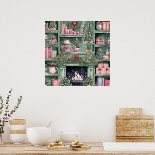 Poster de Noël cosy (Cuisine)