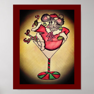 Poster de Noël drôle