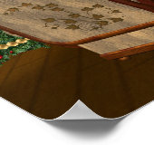 Poster de Noël du pays cosy (Coin)